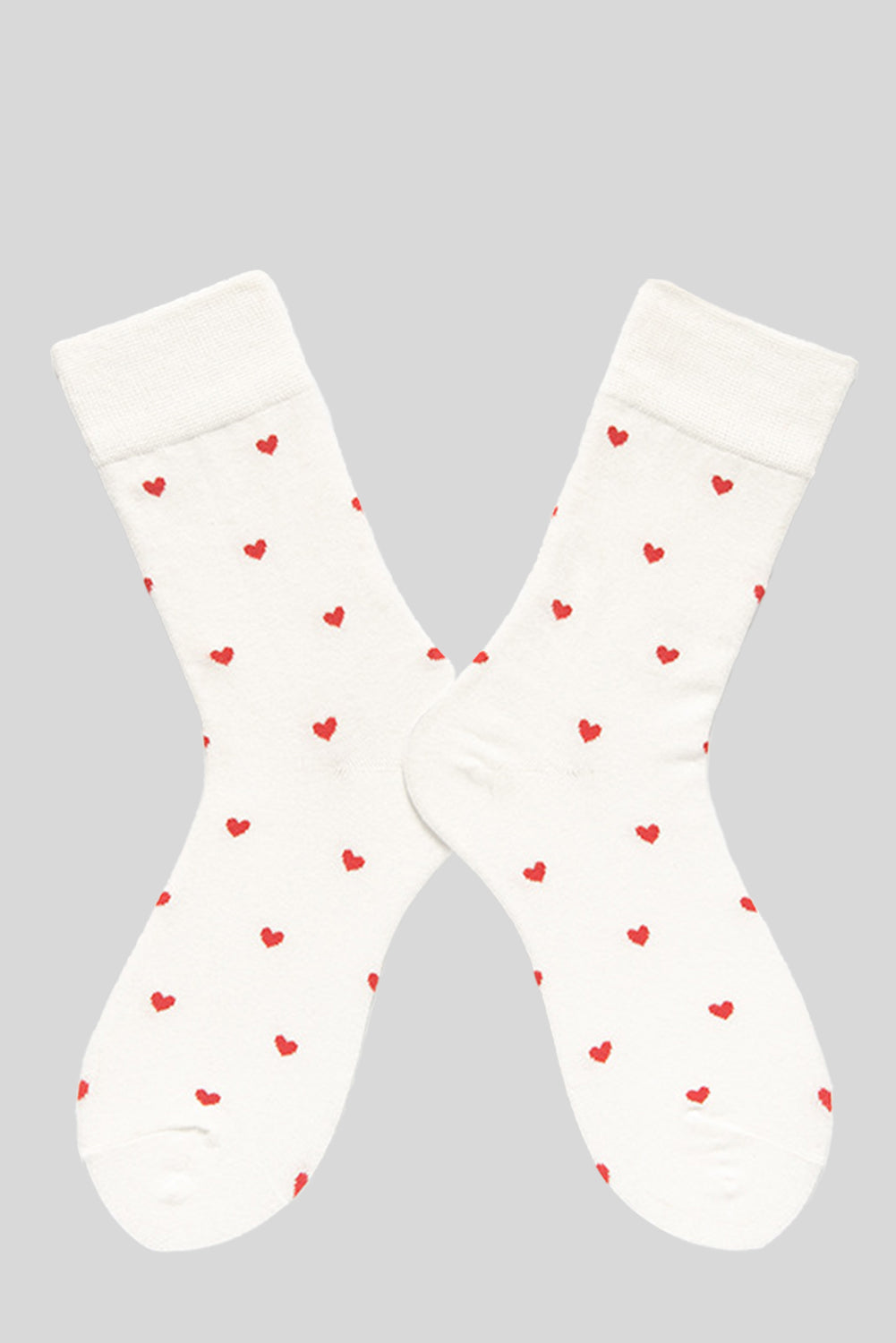 Estelle Heart Crew Socks