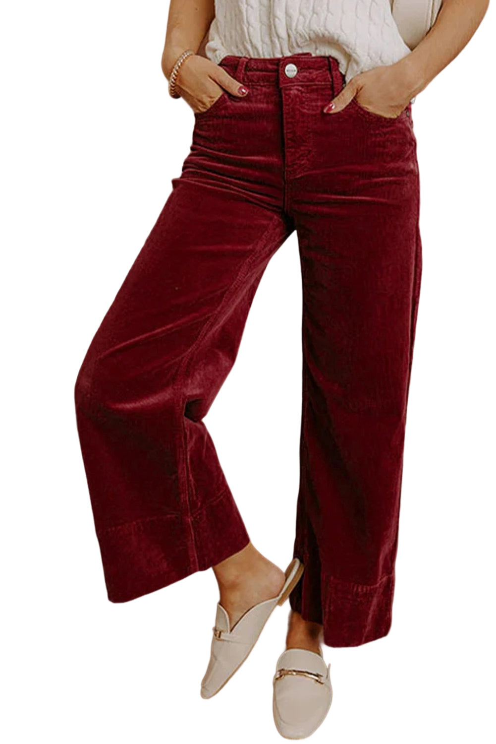 Cabernet Crush Corduroy Pants