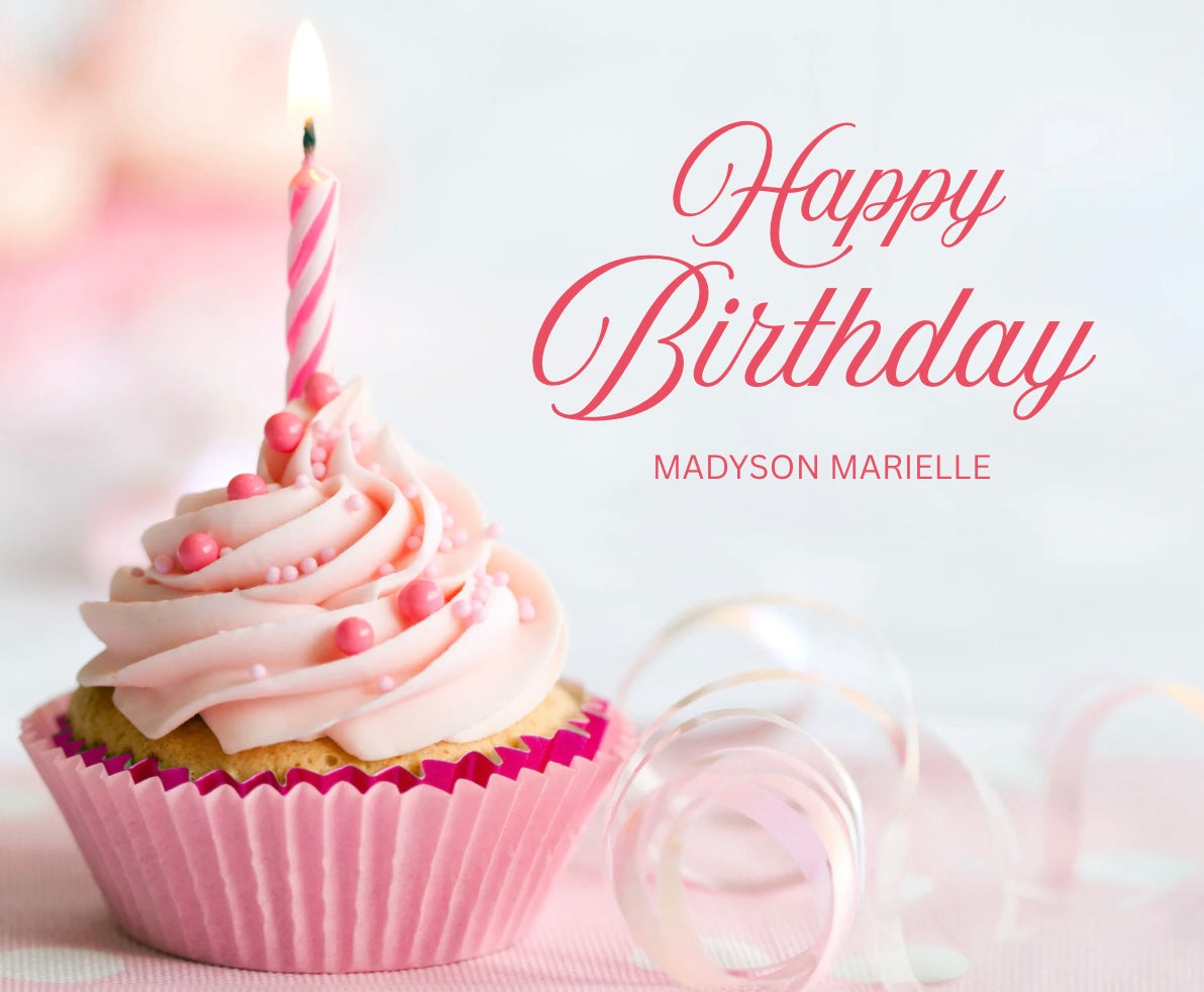 HBD Cupcake Gift Card