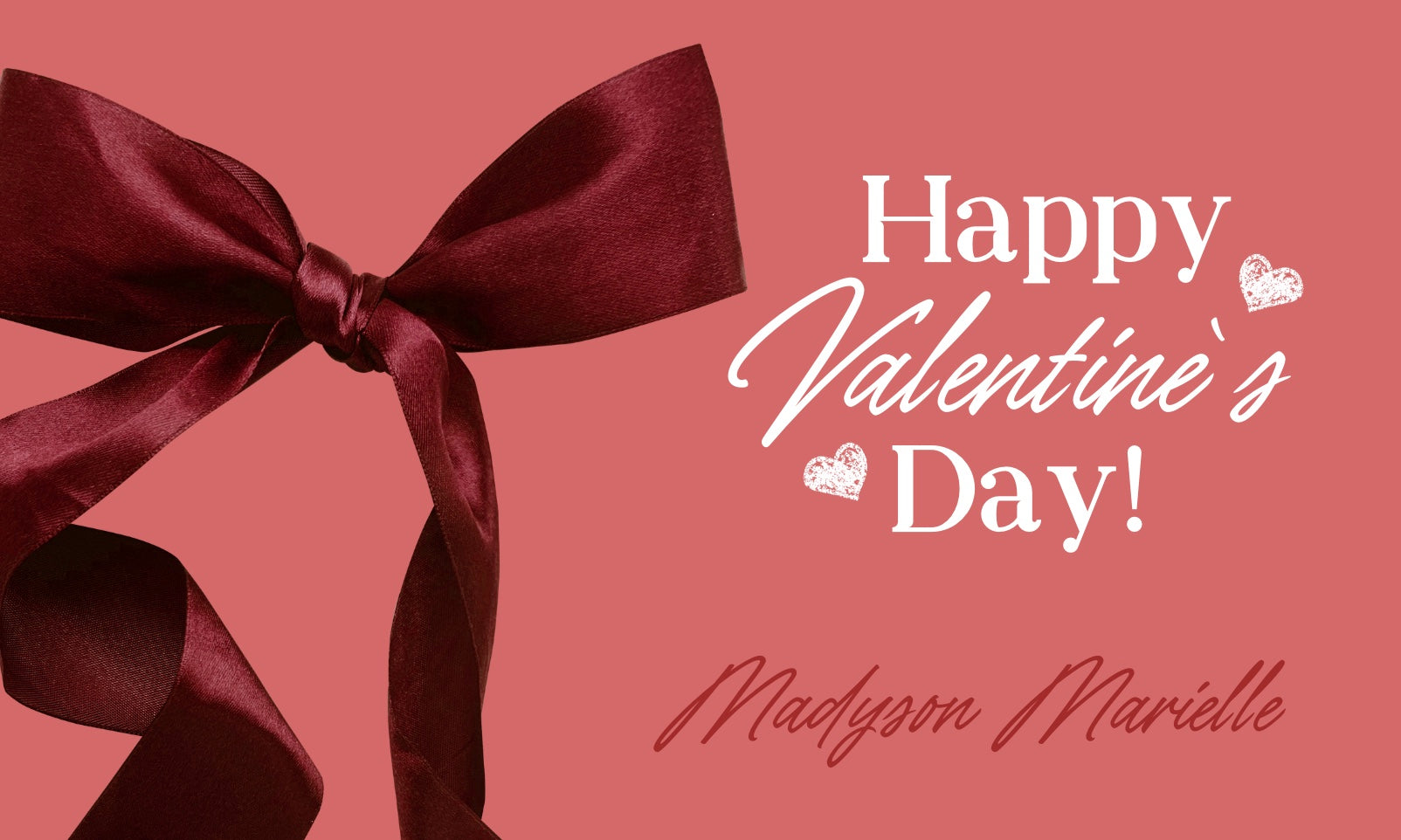 Coquette Valentine Gift Card