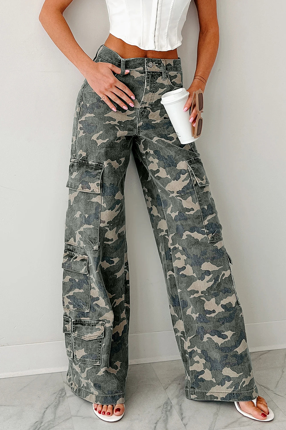 Winnie Camo Cargo Pants