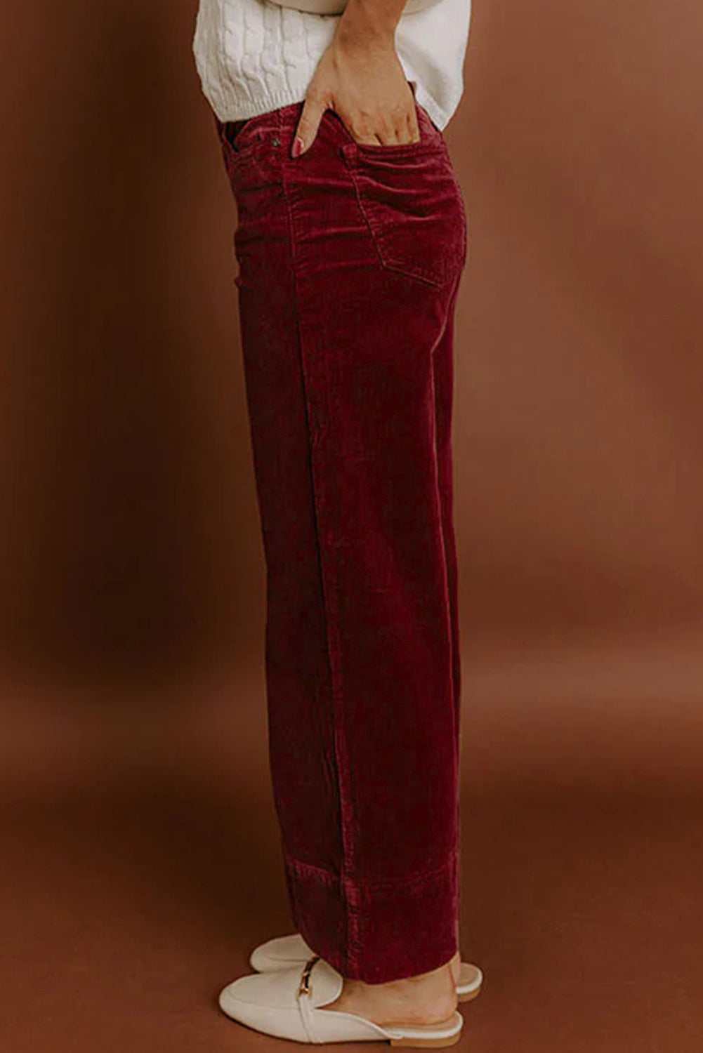 Cabernet Crush Corduroy Pants